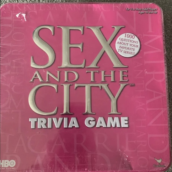 cardinal industries Other - 🎁Sex and the City trivia game. Factory sealed.